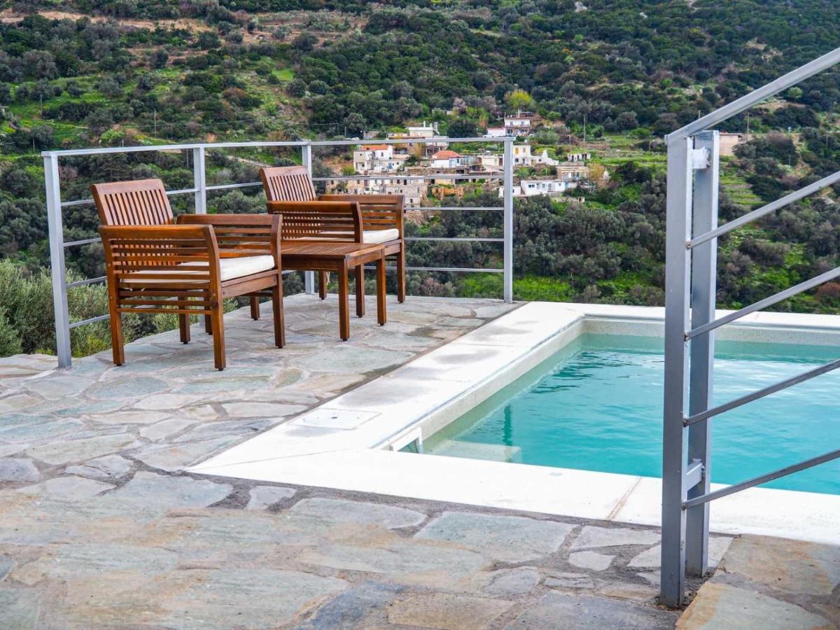 Kampos View - Quiet House At The End Of The Road, Private Pool Villa Kambos  Exterior photo