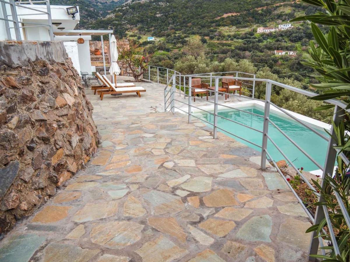 Kampos View - Quiet House At The End Of The Road, Private Pool Villa Kambos  Exterior photo