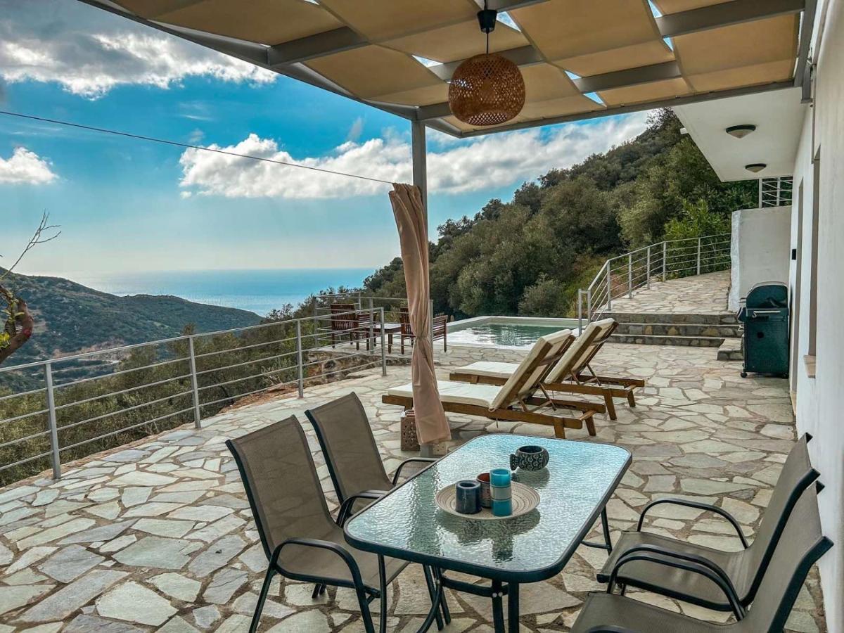Kampos View - Quiet House At The End Of The Road, Private Pool Villa Kambos  Exterior photo
