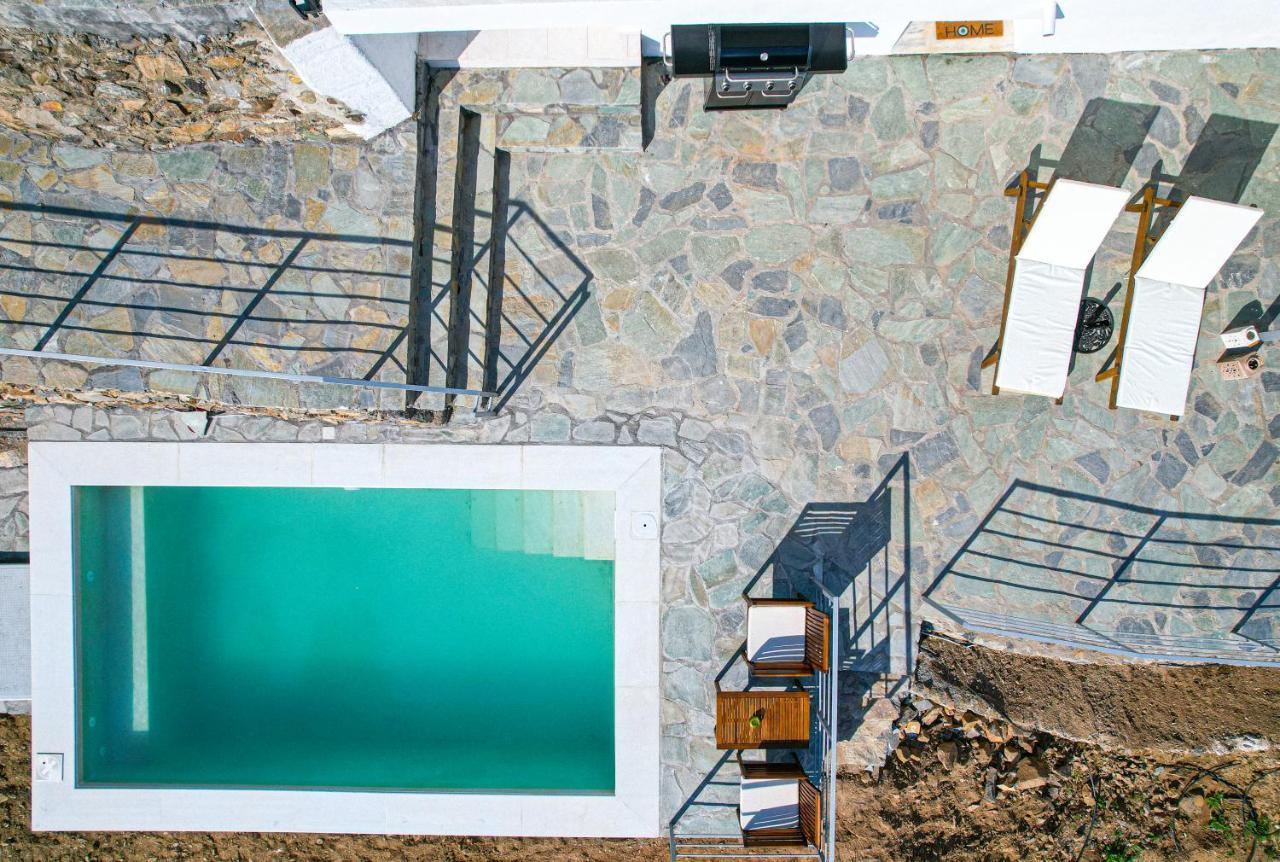 Kampos View - Quiet House At The End Of The Road, Private Pool Villa Kambos  Exterior photo